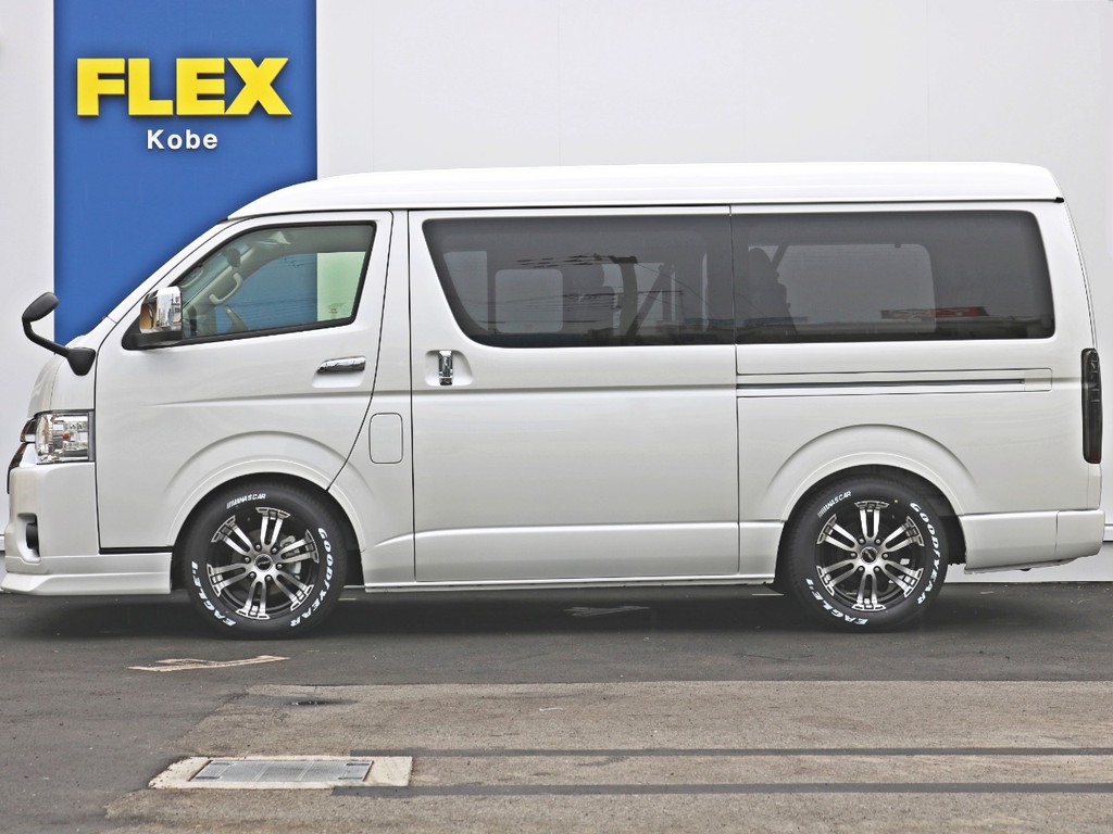 １．５インチローダウン施工済み！　車高公認取得致しますので継続車検も安心です。ご要望に応じて車高変更も可能ですのでお気軽にご相談下さい。