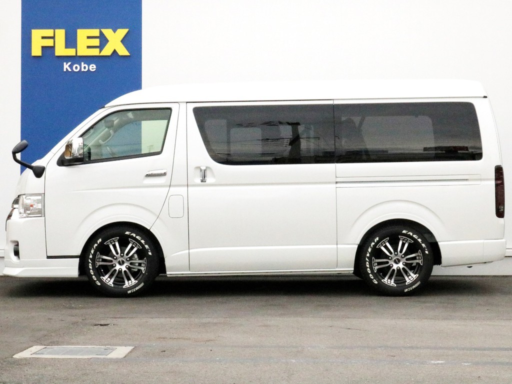 1.5インチローダウン施工済み！　車高公認取得するので継続車検の際も安心です。更なる車高調整や純正戻し等ご要望が御座いましたらお気兼ねなくお申し付け下さい。