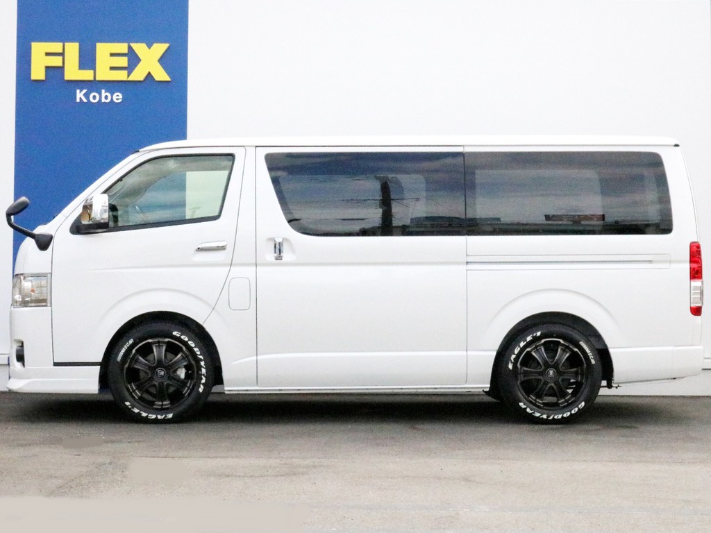 1.5インチローダウン施工済み！　車高公認取得するので継続車検の際も安心です。ローダウンには日々の乗り降りが楽になる他、立体駐車場などの高さ制限を通過し易くなる等のメリットがあります。