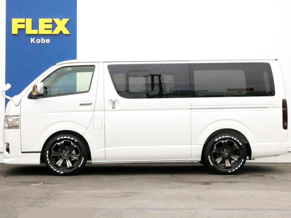 1.5インチローダウン施工済み！　車高公認取得するので継続車検の際も安心です。更なる車高調整や純正戻し等ご要望が御座いましたらお気兼ねなくお申し付け下さい。