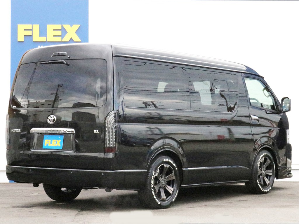 ハイエースの事なら専門店のＦＬＥＸハイエース神戸店へ！　新車中古車販売は勿論、経費が使えるリースやローンを使った販売など新たなハイエースライフを始めるお手伝いを致します。
