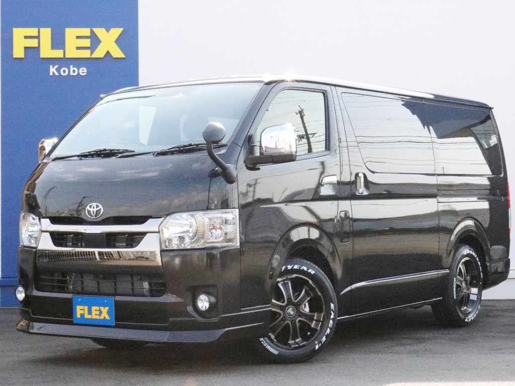 ☆未登録新車☆　【FLEXライトカスタムパッケージ】　ディーゼル２ＷＤダークプライムⅡ特別仕様車にFLEXアイテムを中心にカスタム！　基本的な装備は揃っていますが、追加カスタムの余地もある一台です！