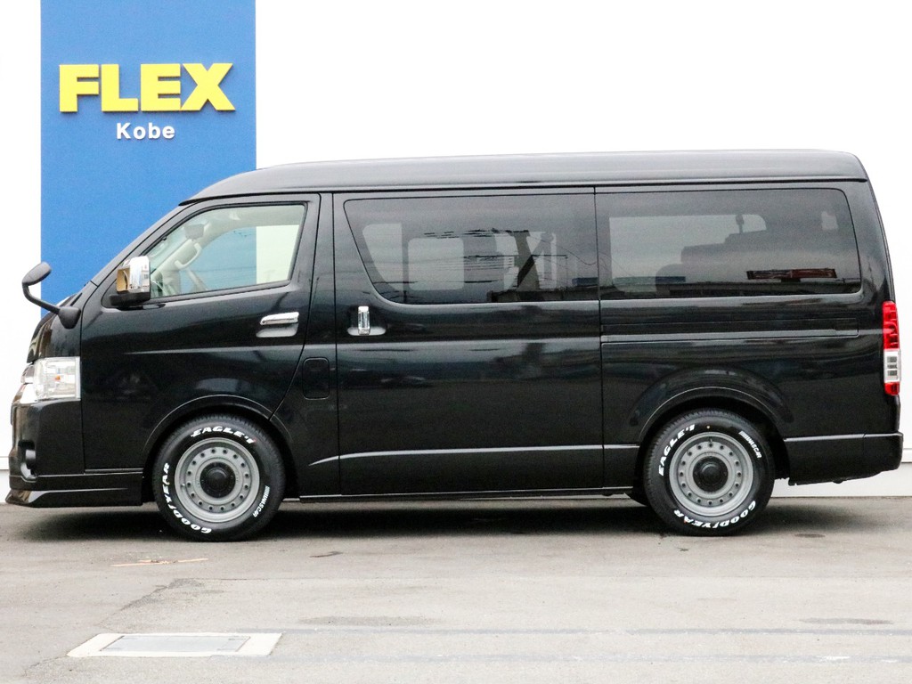 1.15ローダウン施工済み！　車高公認取得するので継続車検の際も安心です。更なる車高調整や純正戻し等ご要望が御座いましたらお気兼ねなくお申し付け下さい。