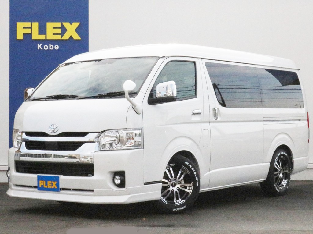 ☆未登録新車☆　FLEXシートアレンジ【アレンジAS】が神戸店に完成！　高級感あるシートでテーブルを囲んだり、車中泊したり出来る一台！　レジャーにも旅行にもキャンプにも活用頂けます！