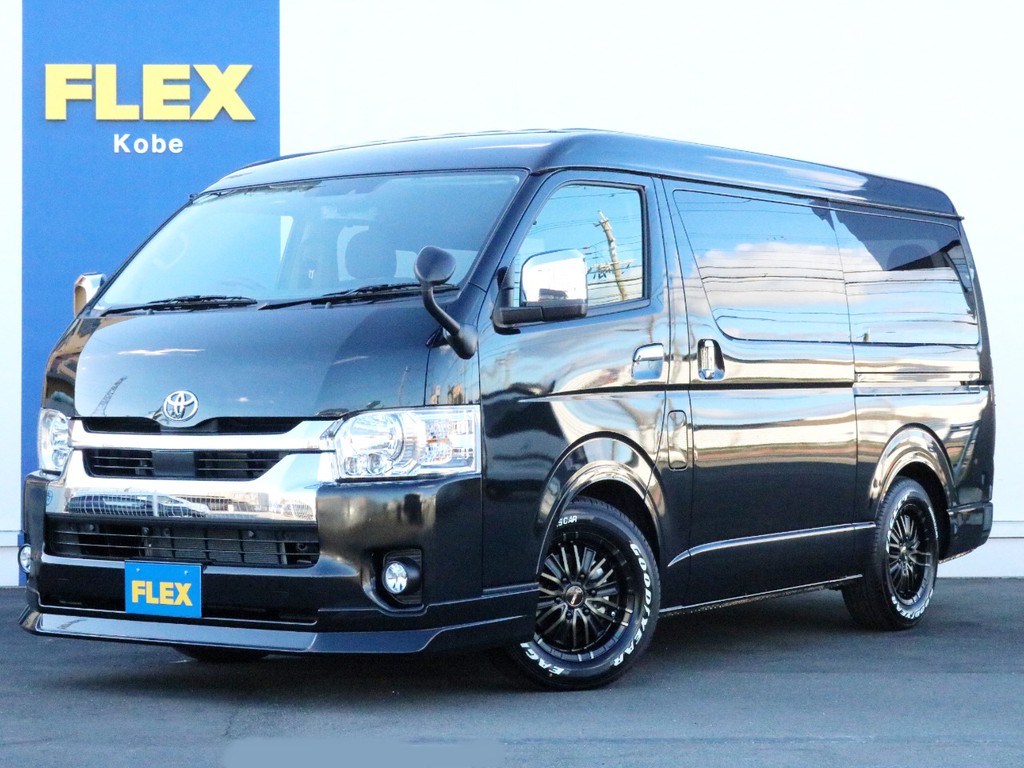 ☆未登録新車☆　FLEXシートアレンジ【アレンジAS】が神戸店に完成！　高級感あるシートでテーブルを囲んだり、車中泊したり出来る一台！　レジャーにも旅行にもキャンプにも活用頂けます！