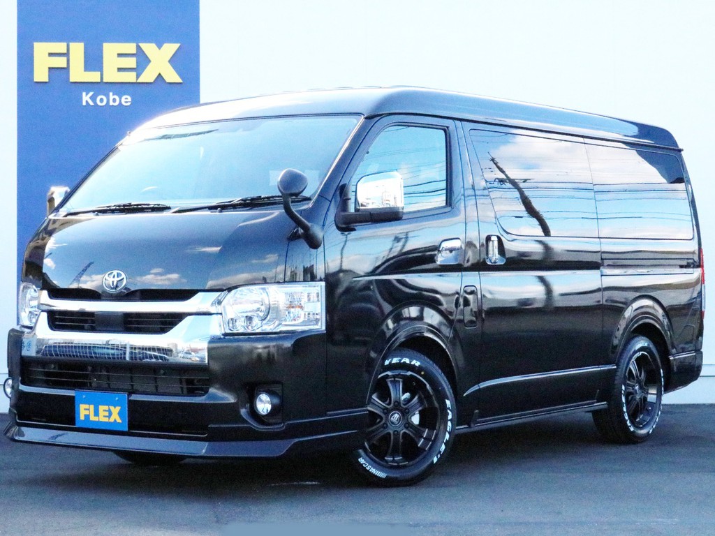 ☆未登録新車☆　ハイエースワゴンGL FLEXシートアレンジ【Ver1】が完成！　車中泊対応！　汎用性が高く人気のシートアレンジです！　４WDで色んな所へ行きましょう！　即納車可能、全国陸送OKです！