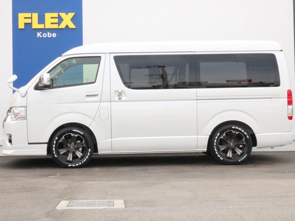 1.5インチローダウン施工済み！　車高公認取得致しますので継続車検の際も安心です。更なる車高調整もお受け致しますのでお気兼ねなくお申し付けください。