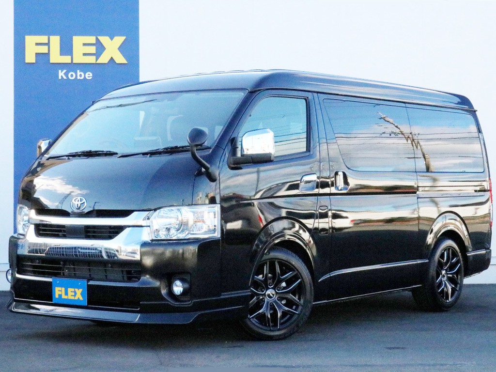 ☆未登録新車☆　ハイエースワゴンGL FLEXシートアレンジ【Ver1】が完成！　車中泊対応で汎用性が高くスタイリッシュなシートアレンジです！　即納車可能、全国陸送OKです！