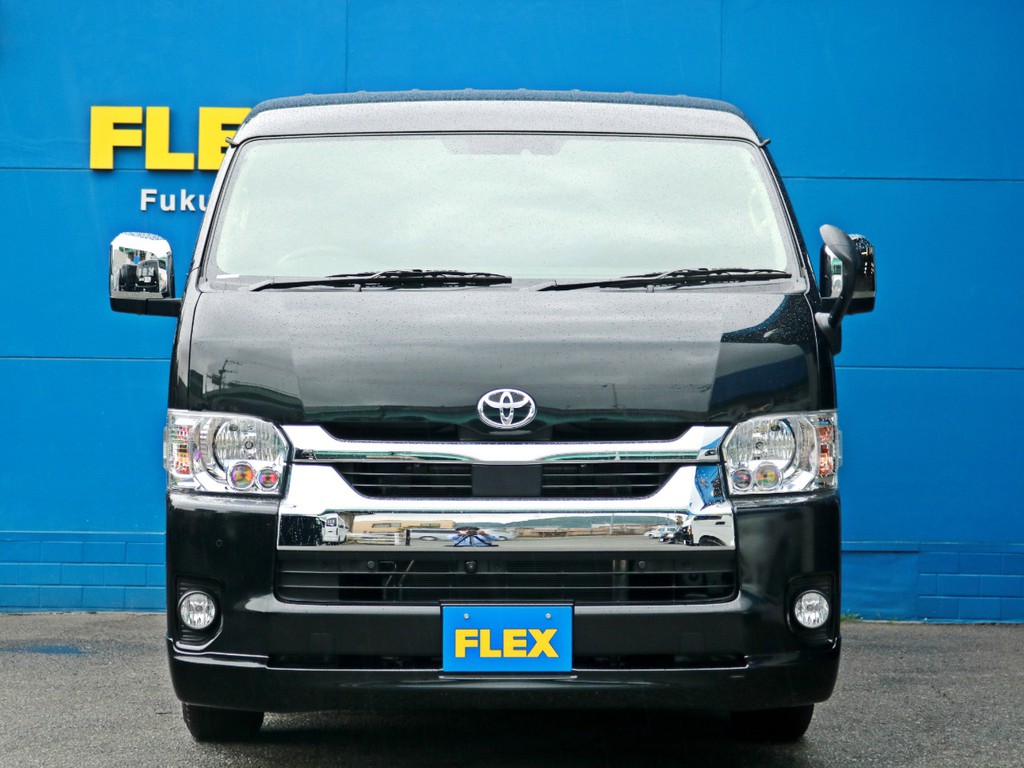 さあ、シートアレンジVer1.5を架装した未登録新車ワゴンGLでお出かけしましょう！　新車不足であり、新規入荷には時間がかかるので現車がある今がチャンス！　お求めはFLEX福岡店まで！　お早めに！