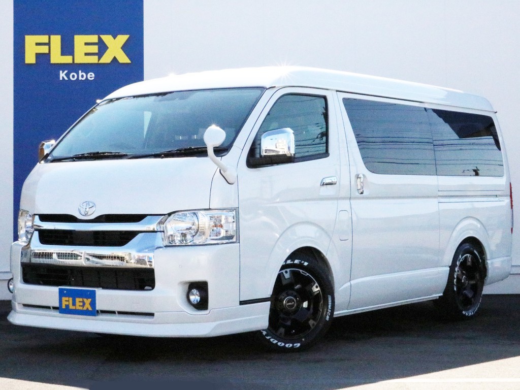 ☆未登録新車☆　ワゴンGL2WDにFLEXオリジナルパーツを装着！　10人乗りなので旅行や送迎に適しています。全国陸送納車可能です！