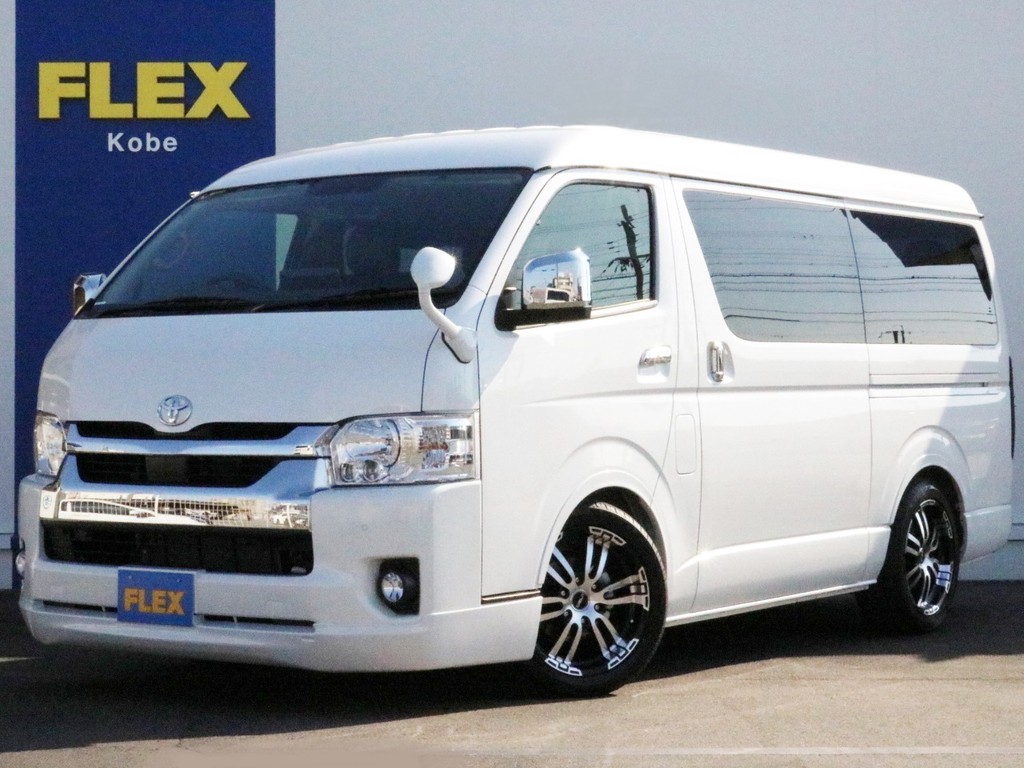 ☆未登録新車☆　ハイエースワゴンGL FLEXシートアレンジ【Ver1】が完成！　車中泊対応で汎用性が高く人気のシートアレンジです！　即納車可能、全国陸送OKです！