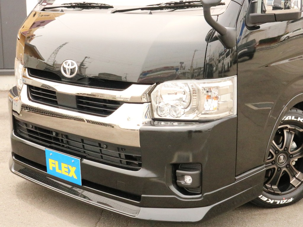 新車外し+未使用美品☆200系 ハイエース☆ワンオフ.ボディー同色
