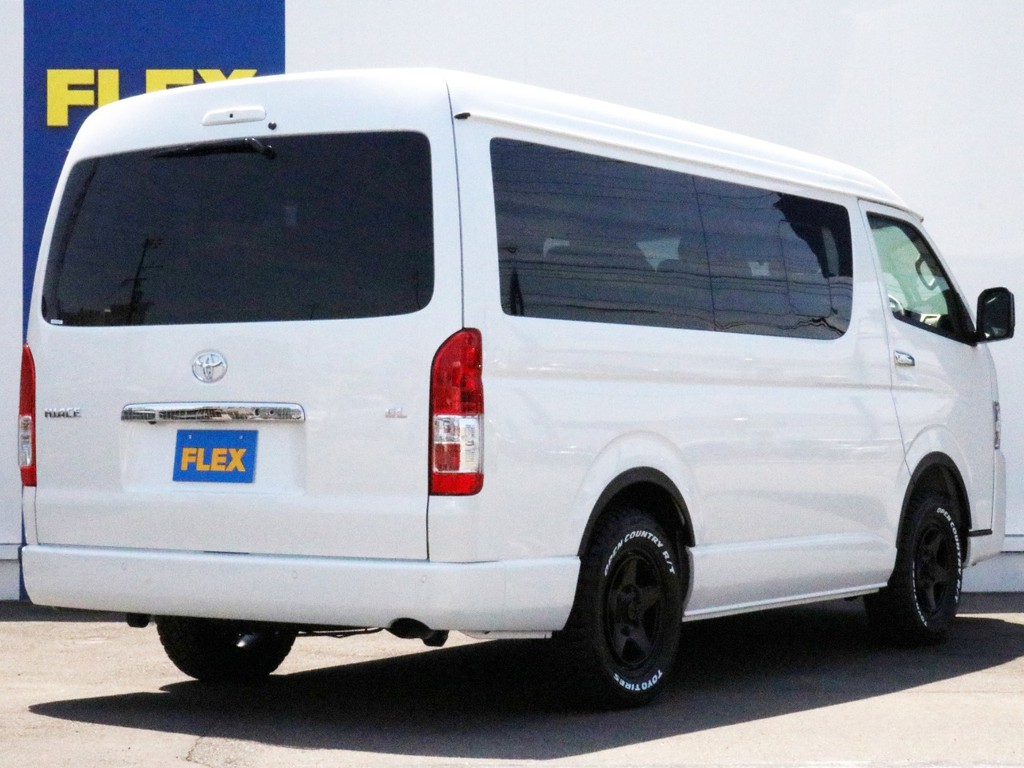 ハイエースの事なら専門店のFLEXハイエース神戸店へ！　新車中古車販売は勿論、経費が使えるリースやローンを使った販売など新たなハイエースライフを始めるお手伝いを致します！