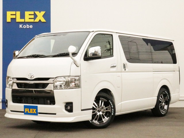 ☆未登録新車☆　新型ハイエースVディーゼルターボ2WDダークプライムⅡ特別仕様車に車中泊対応のベッドキットType2を搭載！　仕事やレジャーにも使える一台！　即納車、全国陸送OK！