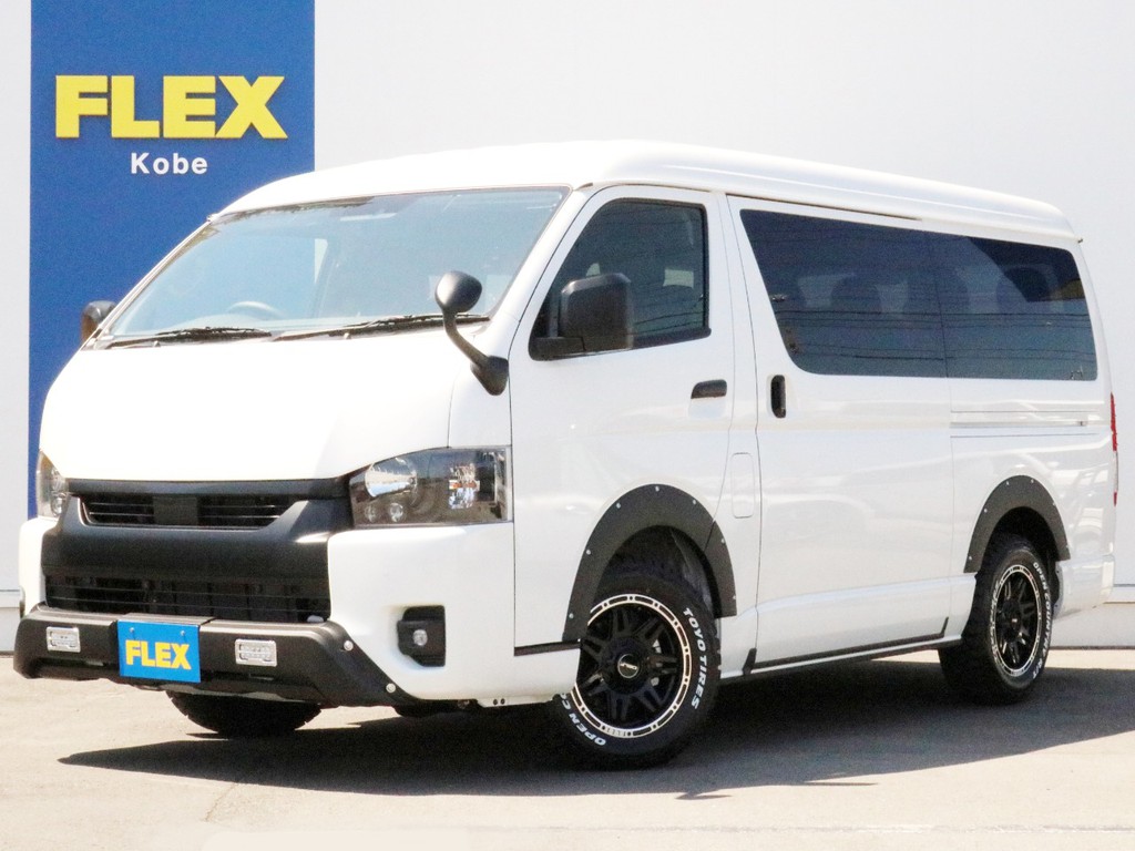 ☆未登録新車☆　ワゴンGLガソリン4WD　FLEXシートアレンジ【アレンジAS】が神戸店に入庫！　　メッキパーツをマットブラック塗装、ヘッドライトもインナーブラックのブラックパッケージ！