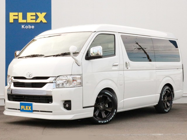 ☆未登録新車☆　ハイエースワゴンGLガソリン2WD　FLEXシートアレンジVer1が神戸店に入庫しました！　車中泊対応で汎用性が高く人気のシートアレンジです！　即納車可能、全国陸送OKです！