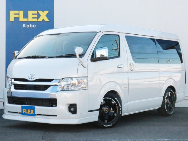 ☆未登録新車☆　ハイエースワゴンGLガソリン2WD　FLEXシートアレンジVer1が入庫しました！　車中泊対応で汎用性が高く人気のシートアレンジです！　即納車可能、全国陸送OKです！