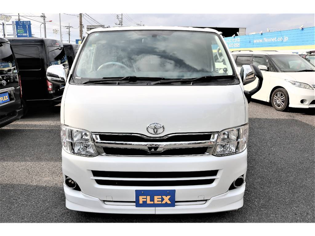 ハイエースの事ならFLEXハイエースさいたま店にお任せください！アフターサービスも頑張ります！