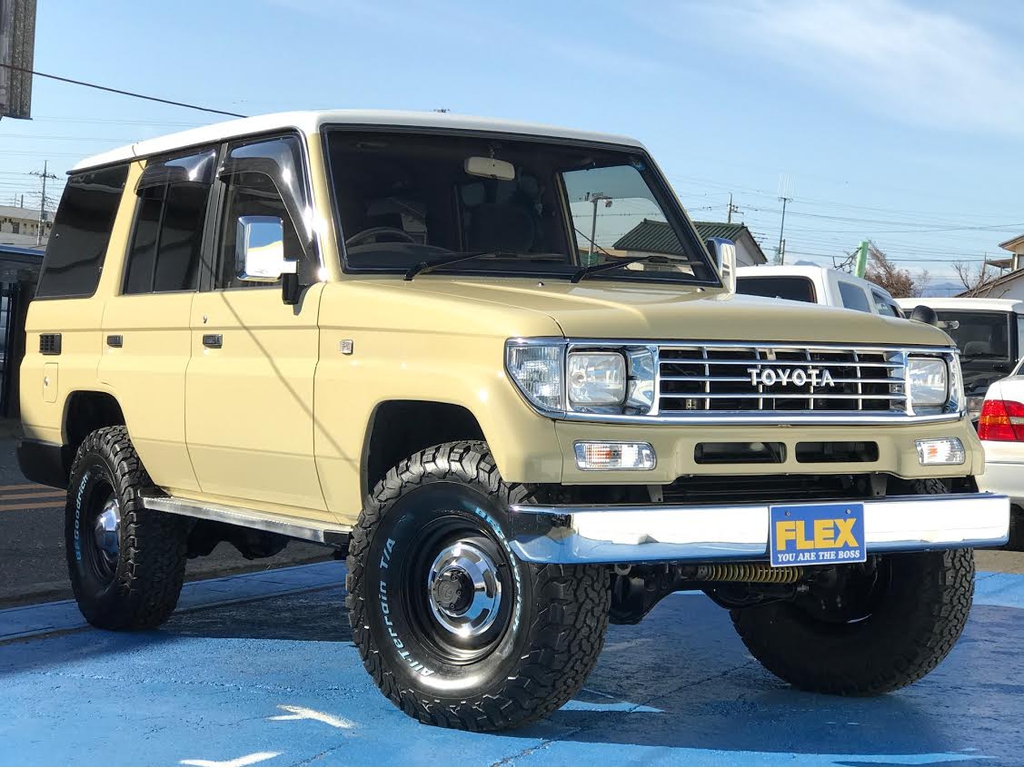 人気の７８プラド、ベージュと白のツートンカラーでの新入庫です☆