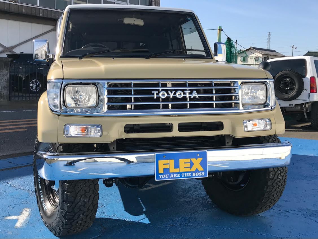 迫力のフロントフェイス☆新品メッキグリル☆新品メッキバンパー☆