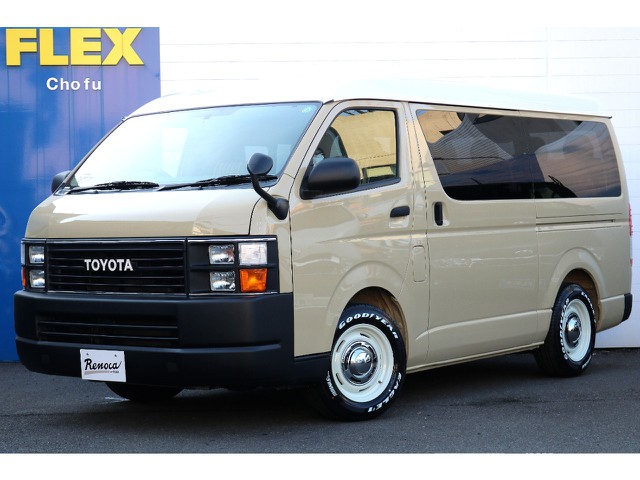 ハイエース調布店０４２４－４０－１１９１までお問い合わせください！２８年ハイエースワゴンＧＬ１０人乗り！Renocaコーストライン