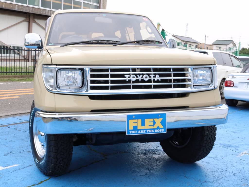 迫力のフロントフェイス☆ＦＬＥＸオリジナル７８プラドフェイス換装☆