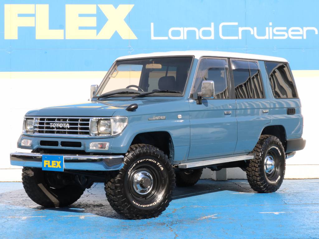 ＮＥＷペイントアルルブルー☆新品２インチリフトアップ☆新品輸出用１５インチホイール☆新品ＢＦＧ３３ＫＯ２タイヤ☆新品メッキグリル☆クリスタル灯火類☆新品ＵＳＢ対応オーディオ☆