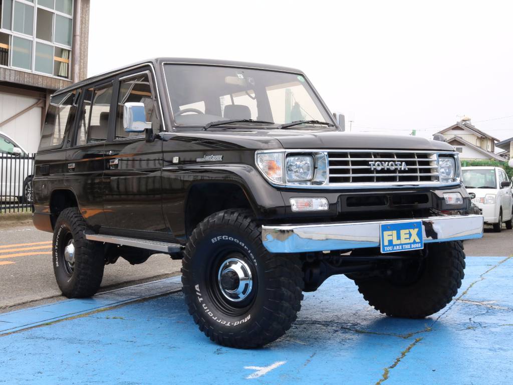４ナンバー登録済み、７８プラド新入庫です☆