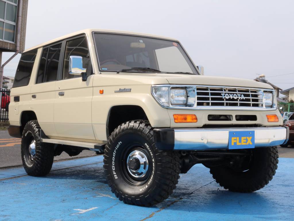 人気の茶内装ＮＥＷペイントベージュＬＣ７８プラド、新入庫です☆