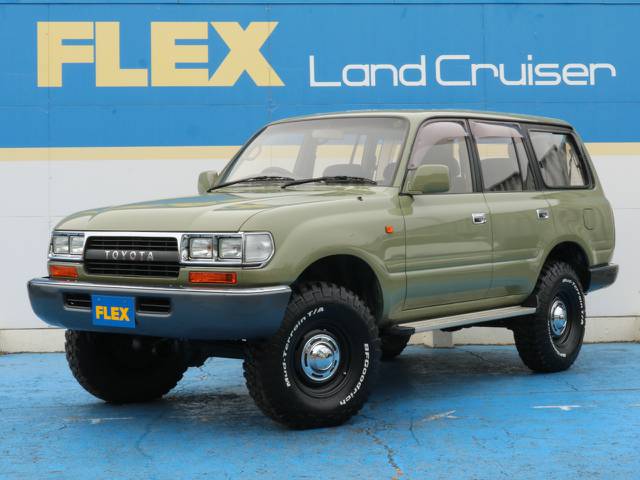 ＮＥＷペイントシダーグリーン☆新品３インチＵＰ☆新品ＤＥＡＮ１６インチＡＷ☆新品ＢＦＧ２５５ＫＭ２タイヤ☆新品輸出用角目４灯☆新品灯火類☆新品メッキアウターハンドル☆