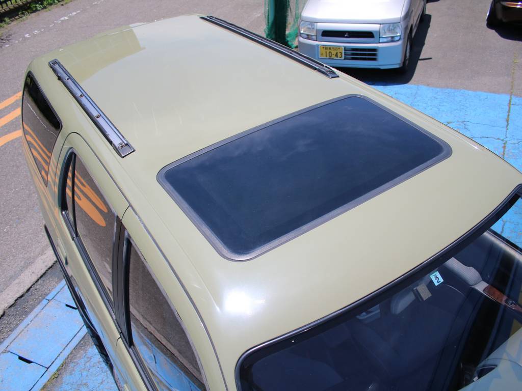 ルーフ面もキレイに保たれております☆サンルーフ☆