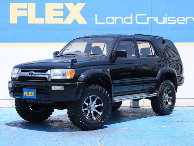 オールペイントブラック☆２ＵＰ☆ＮＫＷ１６インチＡＷ☆ＯＰＥＮ　ＣＯＵＮＴＲＹ２８５タイヤ☆クリスタル灯火類☆新品ＵＳコーナー☆ＬＥＤテール☆イクリプスナビ☆ヒッチメンバー☆サンルーフ☆