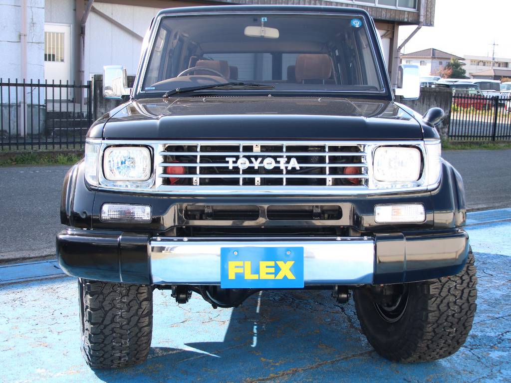 迫力のフロントフェイス☆新品メッキグリル☆新品ヘッドライト☆