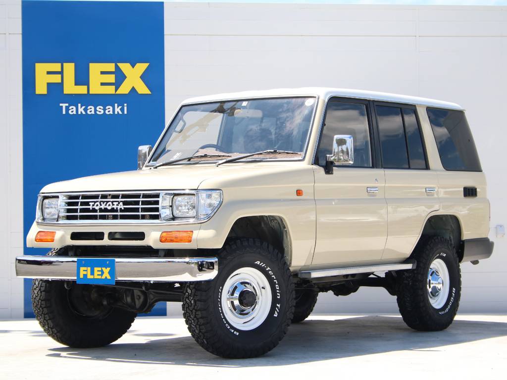 ＮＥＷペイントベージュ☆新品２インチリフトアップ☆新品輸出用１５インチホイール☆新品ＢＦＧ３３タイヤ☆新品灯火類☆新品メッキグリル☆新品メッキバンパー☆