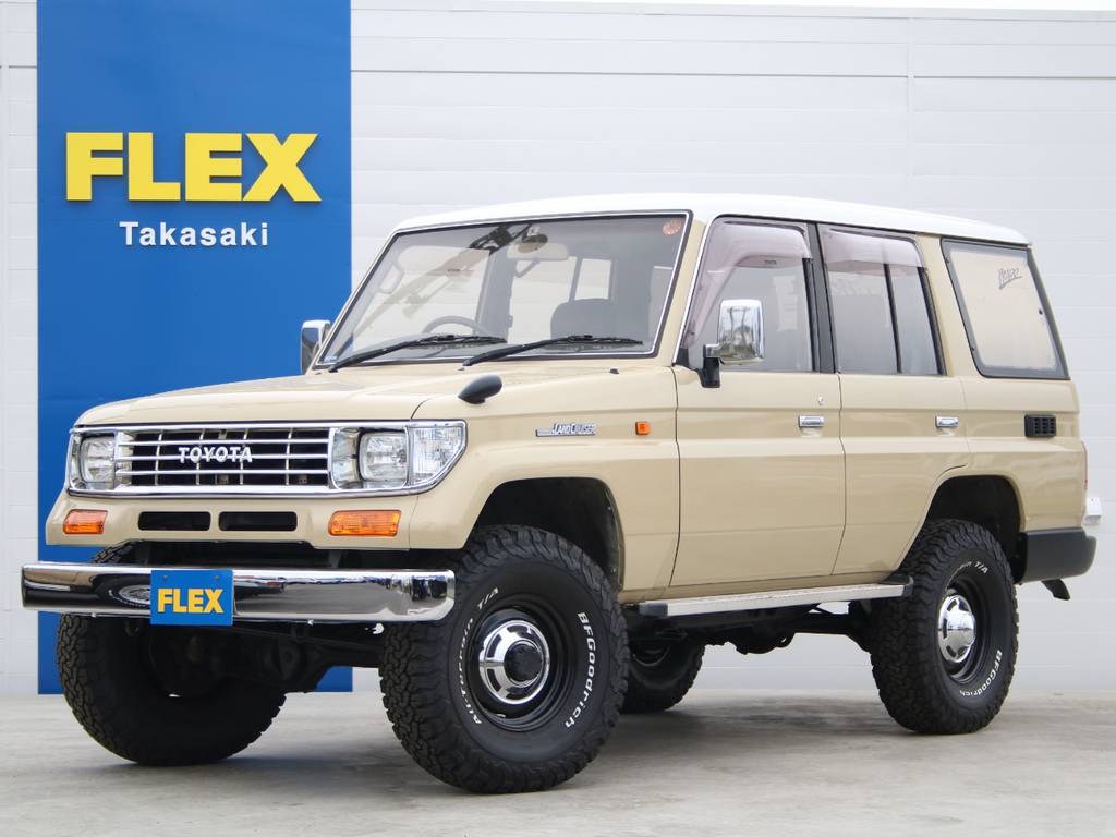 ＮＥＷペイントベージュ☆ＥＸ☆ナロー換装☆新品２インチＵＰ☆新品輸出用１５インチ☆新品ＢＦＧタイヤ☆新品メッキグリル☆新品メッキバンパー☆新品灯火類☆ＥＴＣ☆新品ウッドコンビステアリング、シフトノブ☆