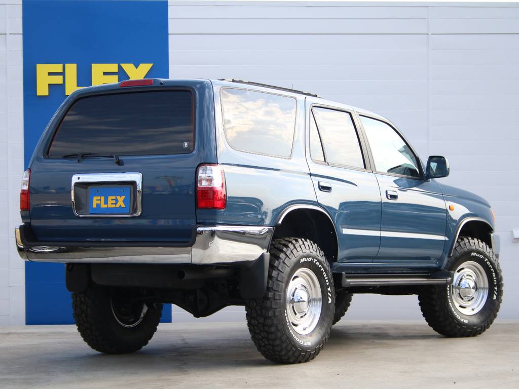 迫力のリアビュー☆新品背面レスリアゲート☆新品メッキバンパー☆