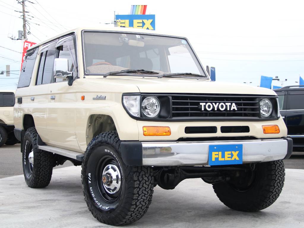 新品パーツ多数使用☆お洒落な７８プラドが入庫致しました☆