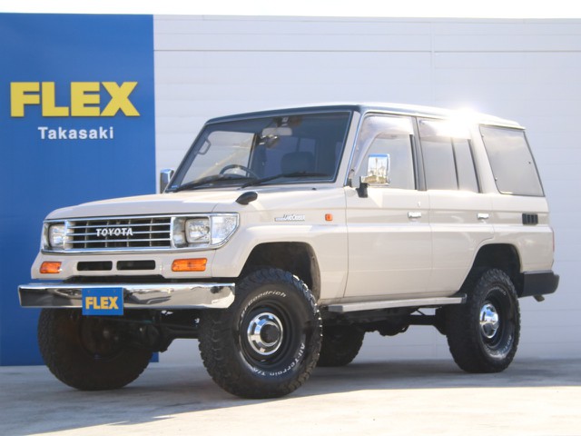 当店過去販売車両☆オールペイントベージュ、ルーフブラック☆リフトアップ☆輸出用１５インチホイール☆ＢＦＧ３３タイヤ☆最上級グレードＥＸ☆ナロー換装済み☆４ナンバー登録済み☆