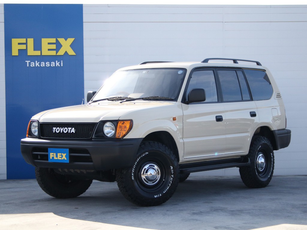 ２７００ｃｃガソリン☆NEWペイントベージュ☆新品丸目・ナロー換装☆新品ＤＥＡＮクロスカントリー１６インチＡＷ☆新品ＢＦＧ２３５タイヤ☆新品グリル☆新品LEDテール☆新品オレンジコーナー☆ルーフレール
