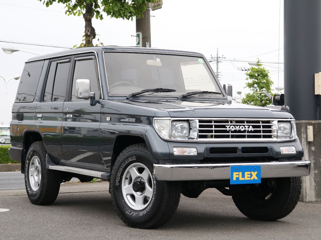 専門店でも滅多に入ってこないＭＴ車☆７８プラド純正グレーメタリック新入庫です☆