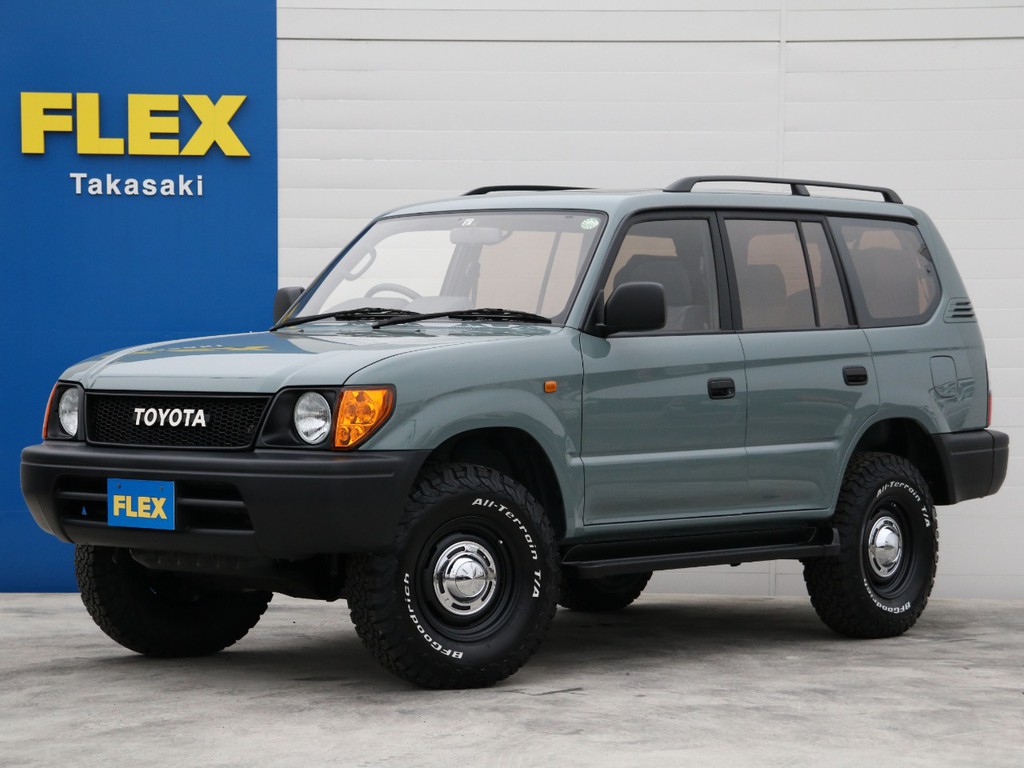 ２７００ｃｃガソリン☆ＮＥＷペイントアンヴィルグレー☆新品丸目・ナロー換装☆新品ＤＥＡＮクロスカントリーＡＷ☆新品ＢＦＧ２３５タイヤ☆新品オリジナルグリル☆新品オレンジコーナー☆新品ＬＥＤテール☆
