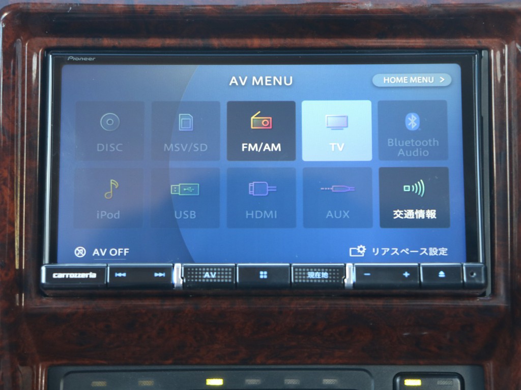 新品フルセグ対応カロッツェリア７インチナビ☆Ｂｌｕｅｔｏｏｔｈ接続可能です☆