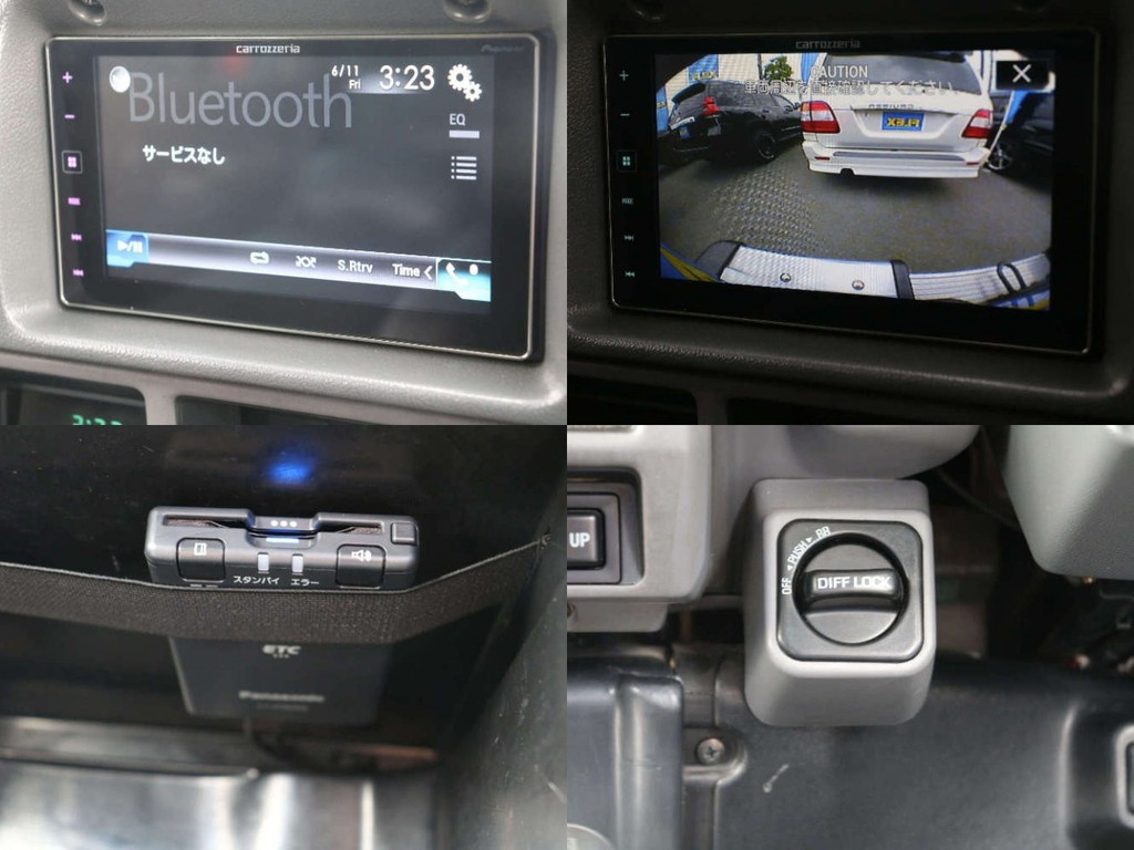 Bluetooth対応オーディオ☆バックカメラ付き☆ETC☆OPデフロック☆
