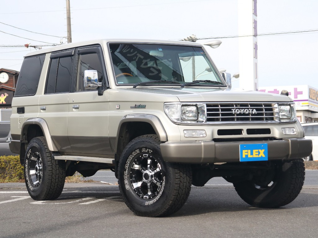 トヨタ純正ツートンカラーが渋い☆７８プラド入庫致しました☆