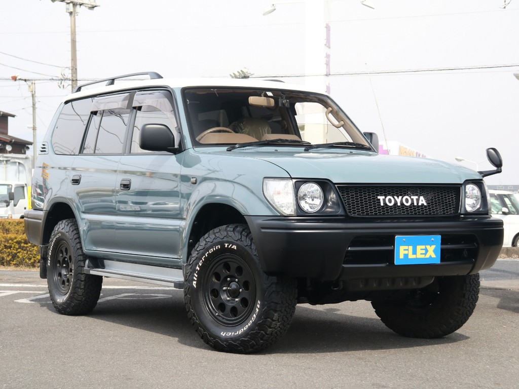 ツートンカラーのオシャレな外装☆ＬＣ９５プラド入庫致しました☆