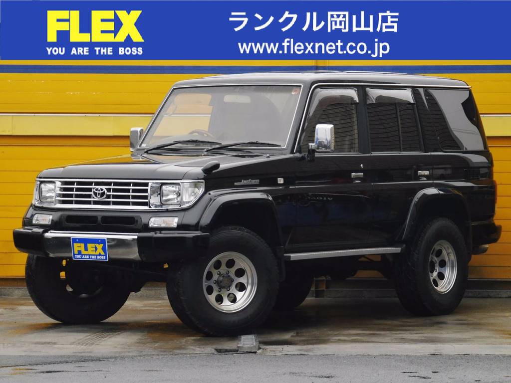 ランクル７８プラド　後期型　オールペイントブラック！低走行１３万キロ！