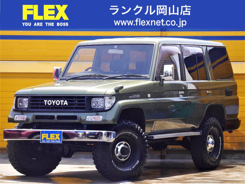 ランクル７８プラド　5速マニュアル　買取直販！SDナビ、バックカメラ、ETC付