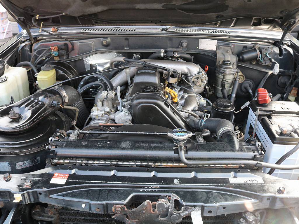 耐久性に優れた後期型ディーゼルターボエンジン！！逆に乗り潰す方が難しいのでは・・・