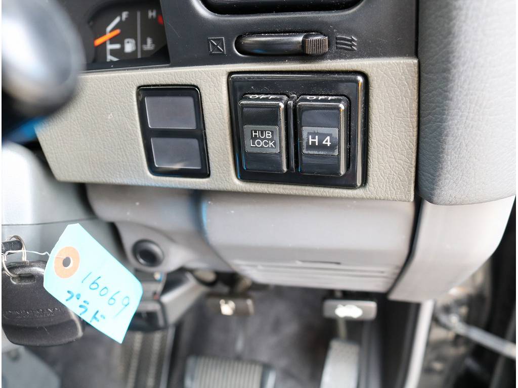 パートタイム４ＷＤになっておりハブロックも完備！！