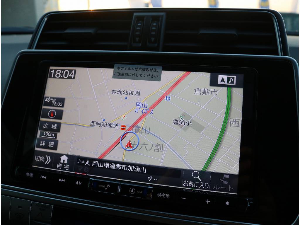 新品BIGX9インチフルセグ地デジ対応ナビがついております！！